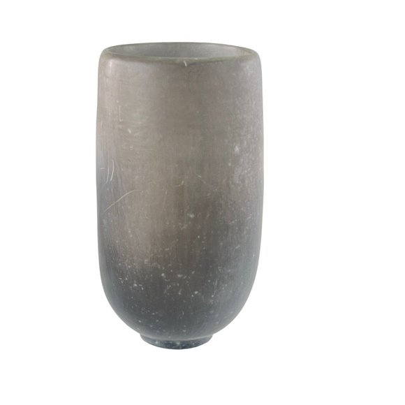 Pam Lujan-Hauer Smoky Gray White Pueblo Pottery Jar Vessel Vase Signed Taos 2000 - Picture 6 of 16